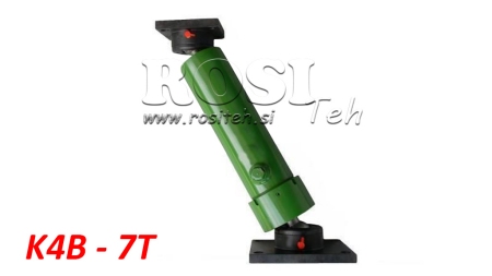 CILINDRO TELESCOPICO 4 GRADI  1050mm K4B-7T